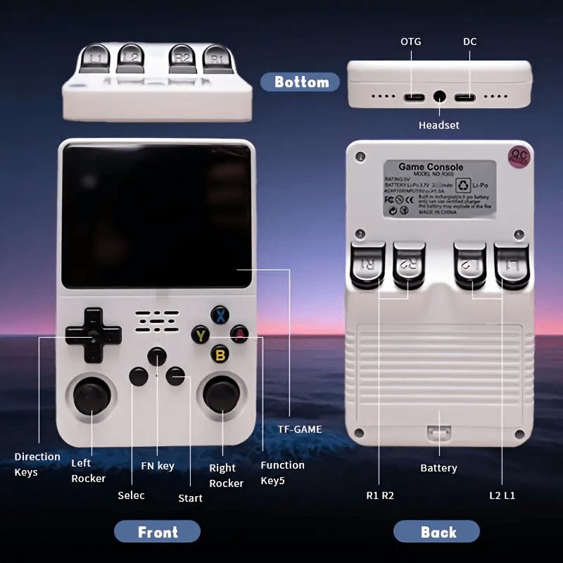 R36S Retro Handheld Gaming Console