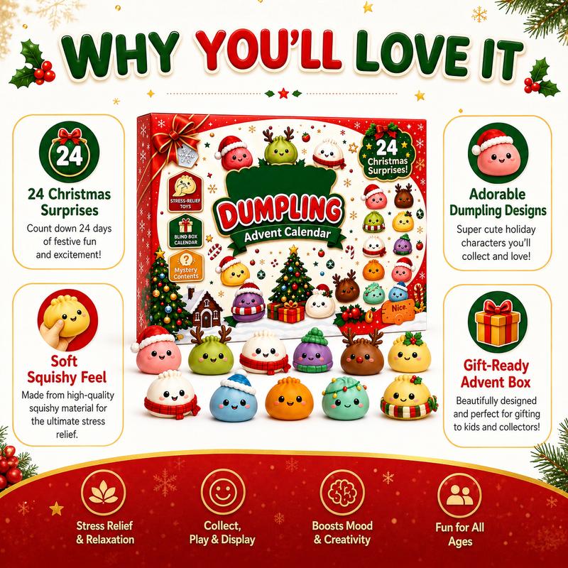 Squishmas™ 24-Day Squishy Advent Calendar