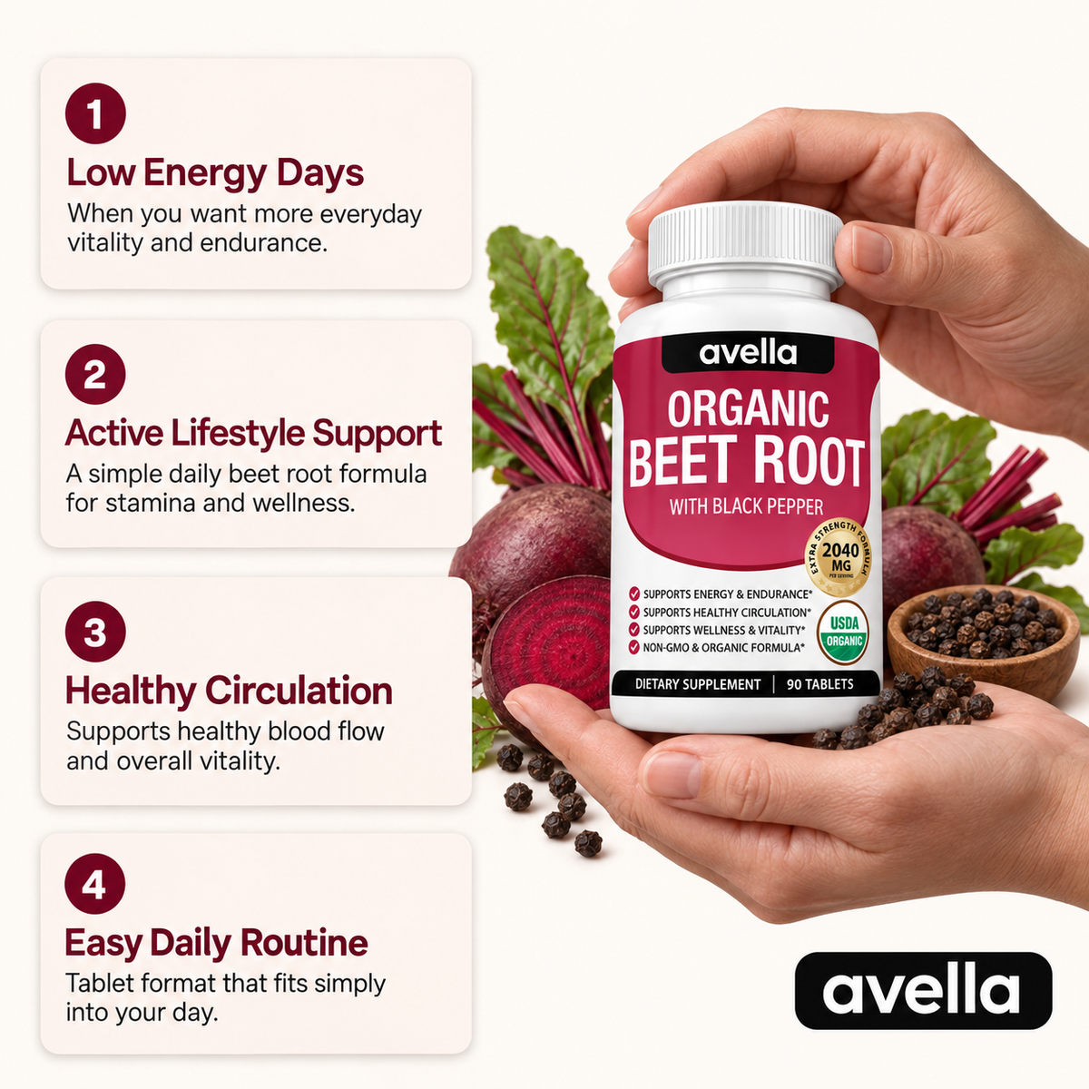 Max Out Your Blood Flow — 3 Tablets a Day.