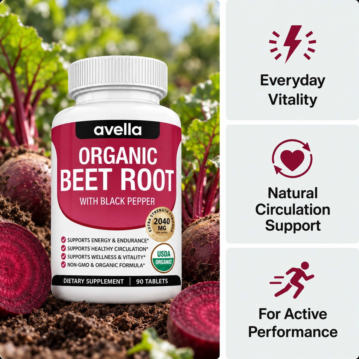Max Out Your Blood Flow — 3 Tablets a Day.