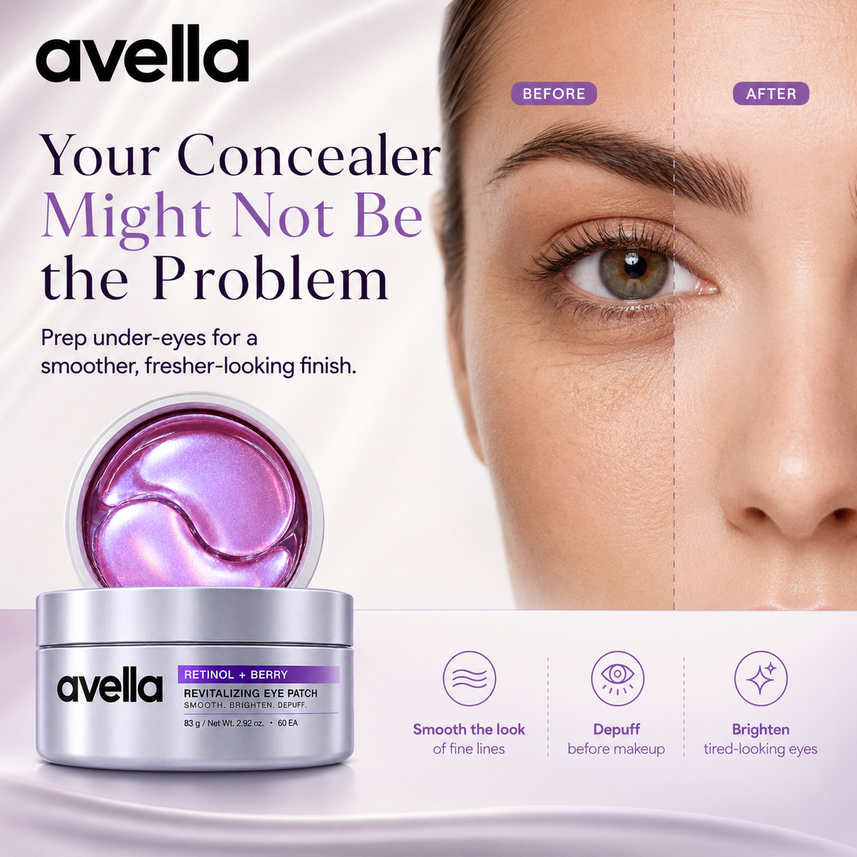 Retinol Berry 10-Minute Revitalizing Eye Patch