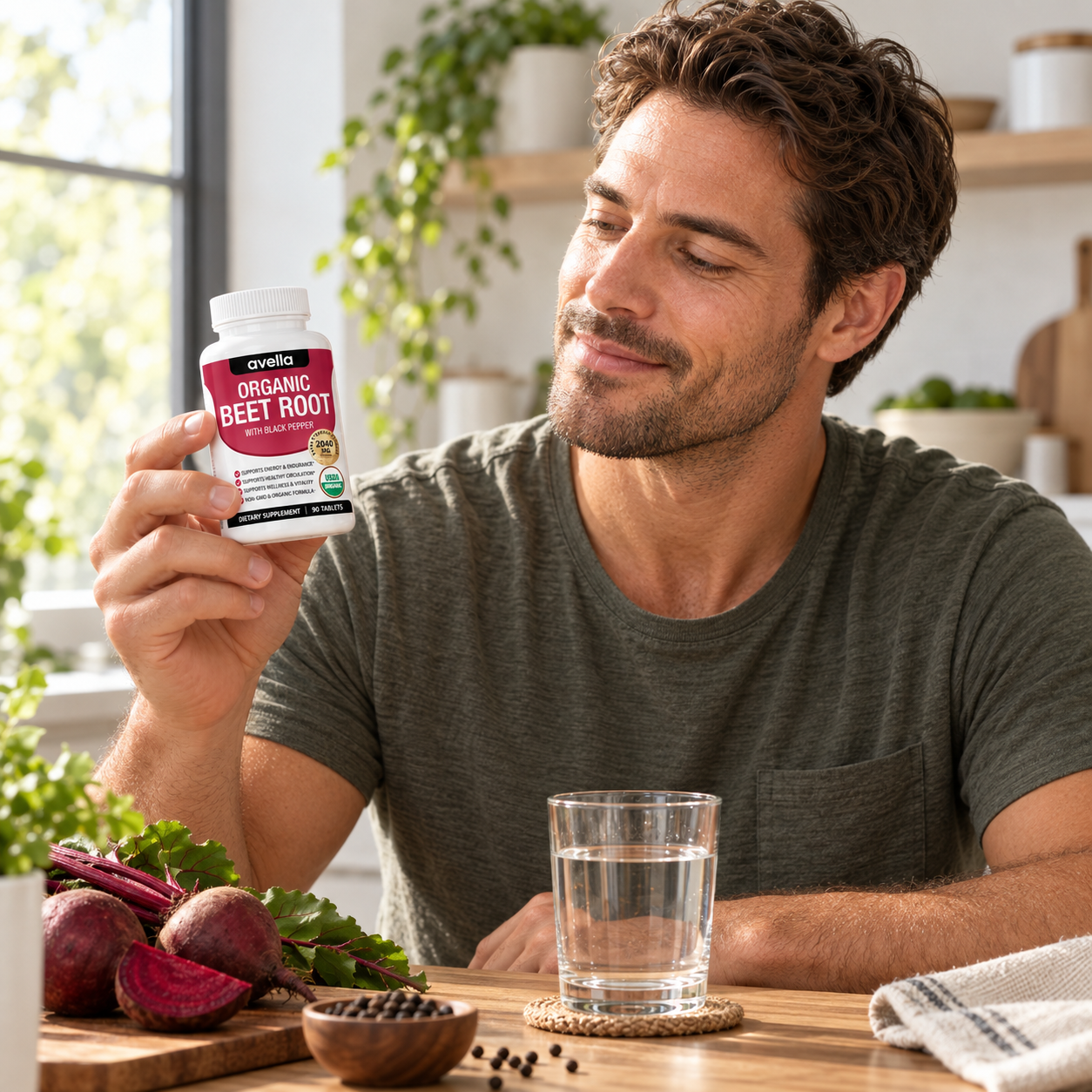 Avella Organic Beet Root daily routine