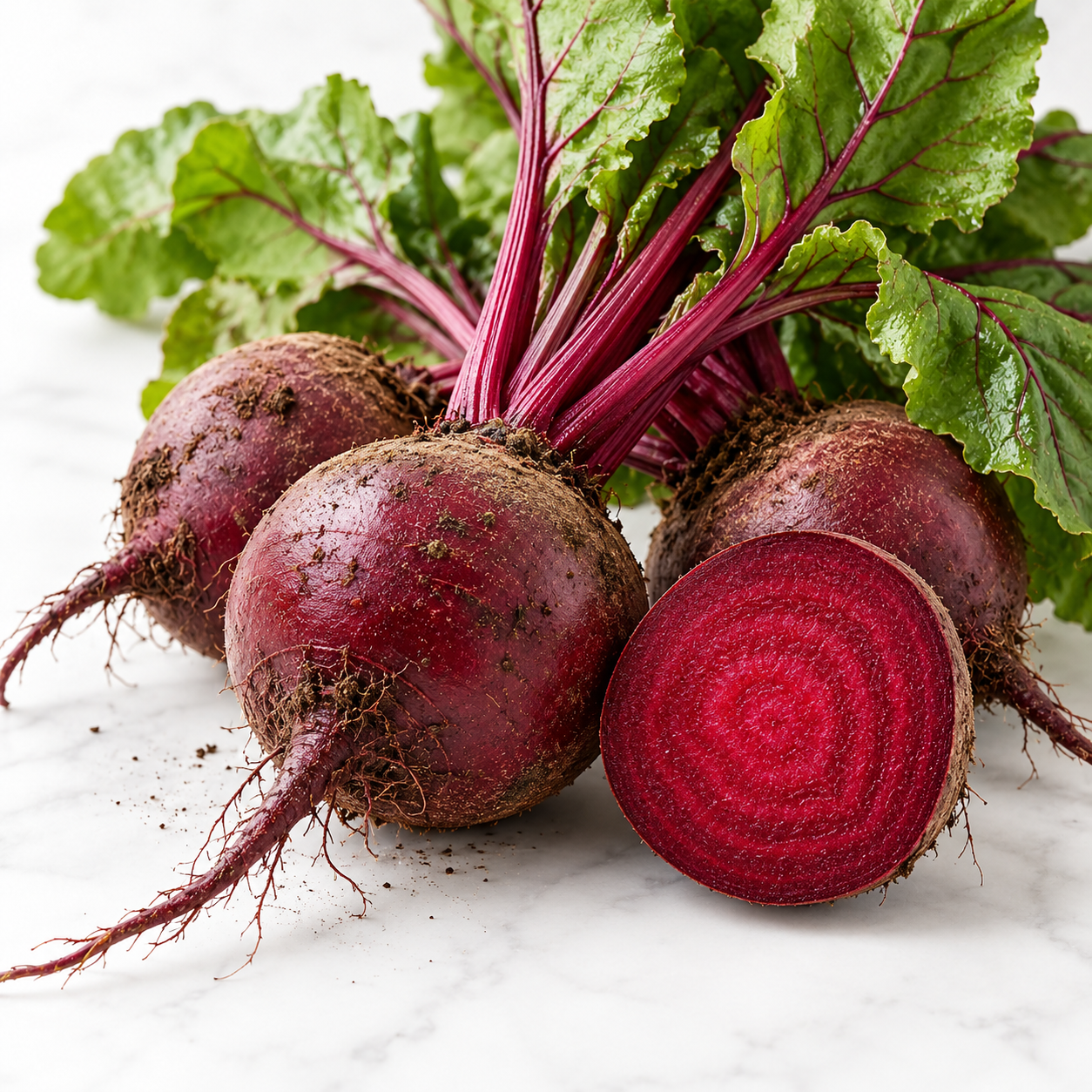 Organic beet root