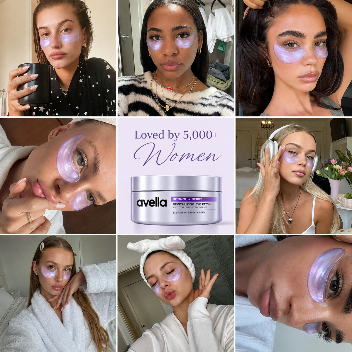 Retinol Berry 10-Minute Revitalizing Eye Patch