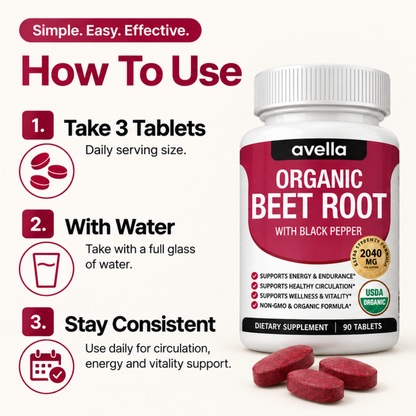 Max Out Your Blood Flow — 3 Tablets a Day.