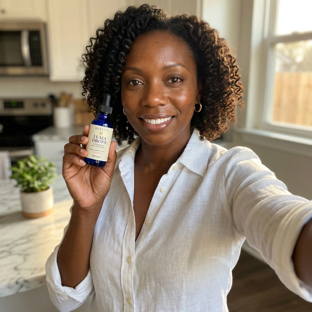 After 90 days of Avella - clearer even skin tone